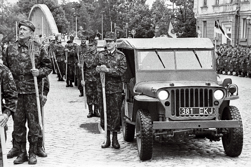 Võidupüha 75.aastapäeva paraad Tartus.