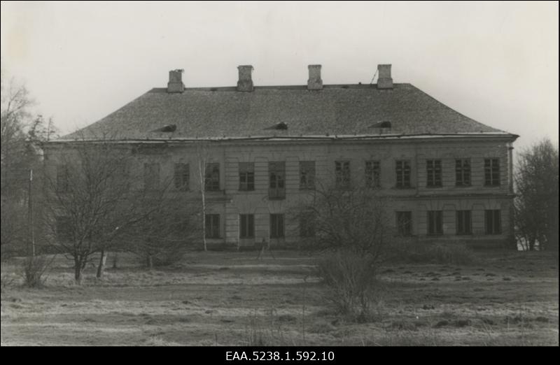 Norra mõisa peahoone, vaade lõunast
