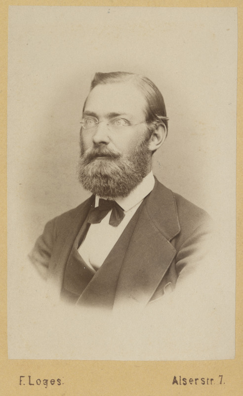 Korporatsioon "Estonia" liige August Meyer, portreefoto