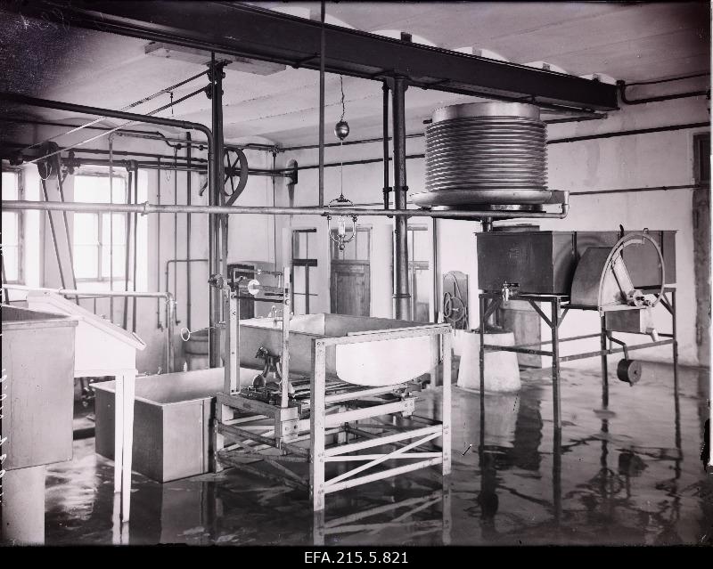 Internal view of Viljandi’s joint dairy service.