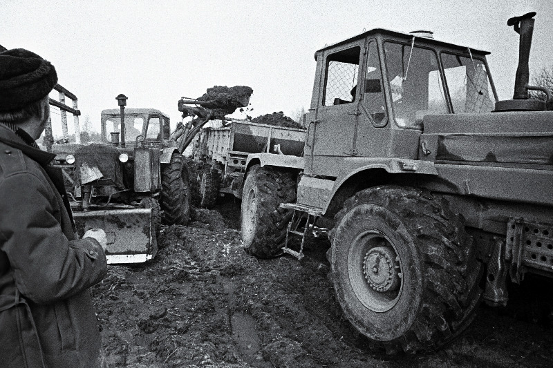 Kevadiste põllutööde ettevalmistamine Kohila sovhoosis.