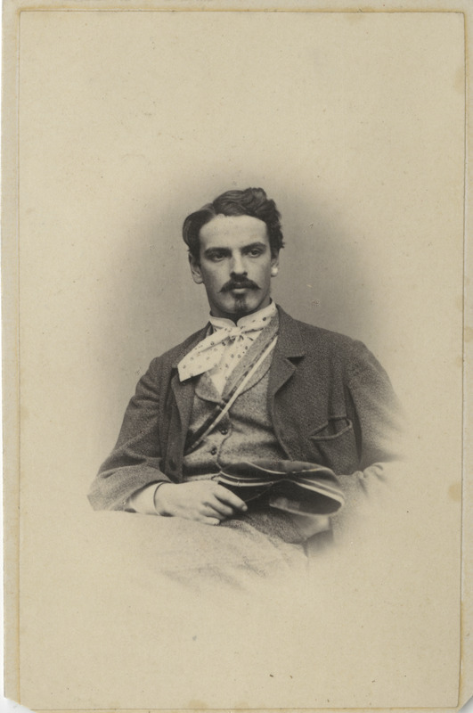 Korporatsiooni "Livonia" liige Heinrich von Sengbusch, portreefoto