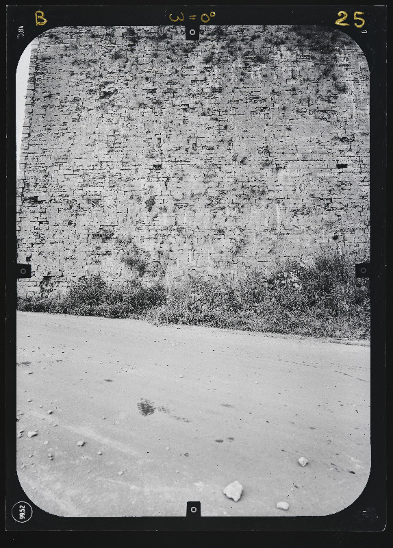 Narva linn. Bastionid. Narva linnakindlustused. Stereofotogramm-meetriline mõõdistamine.