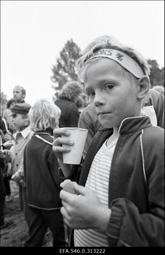 Ajalehe "Rahva Hääl" Rahvajooks Tallinn'89.