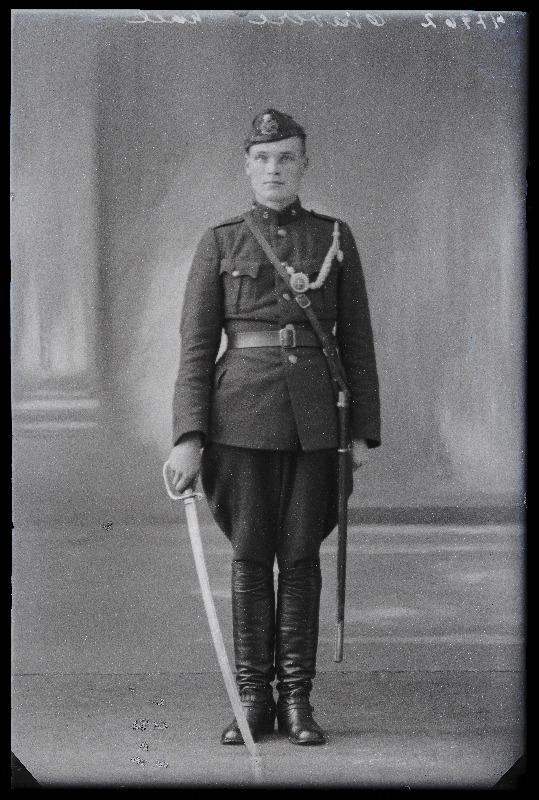 Sõjaväelane Vasslili Ojavere, (Värska postiagentuur, Lobodka küla).