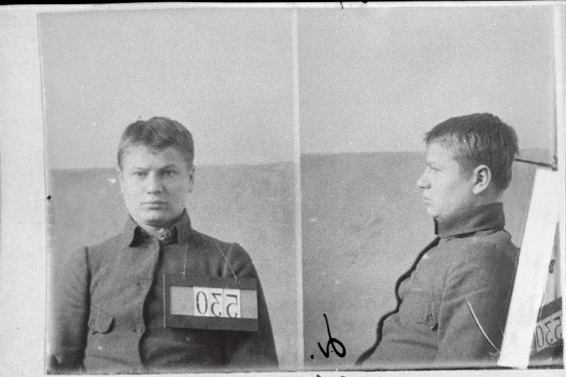 Riigivastases tegevuses süüdi mõistetud Eduard Lipsberg enne vangide vahetamise korras Venemaale välja saatmist.
