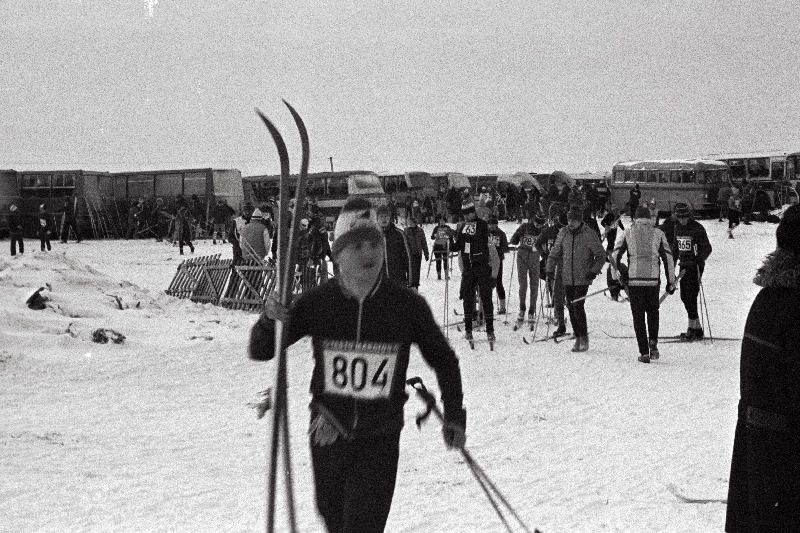 Talvetrall Põlvas. Kääriku-Tartu maraton.
