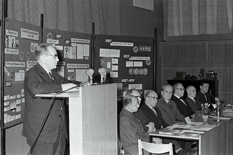 Eesti Fotograafia 125 aastapäeva tähistamise aktus Tallinna Kultuuriülikooli fotokunstifakulteedis.