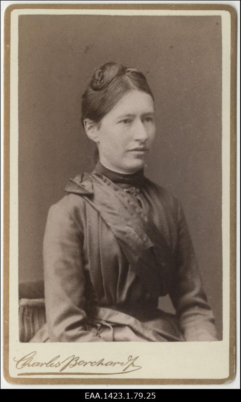 Bertha von Ungern-Sternberg, portreefoto