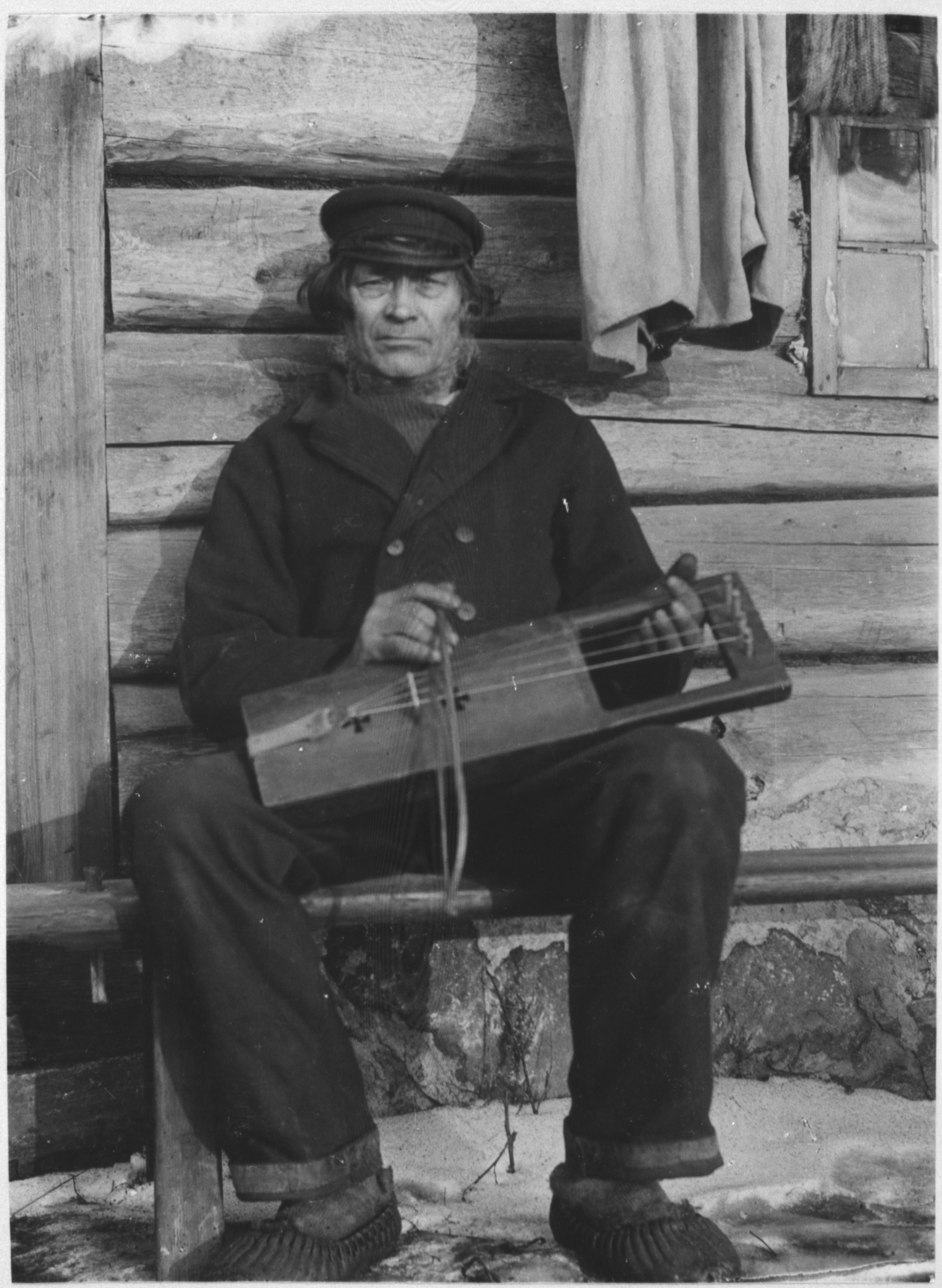 Talharpospelaren Hans Renqvist från Wormsö, Borrby.