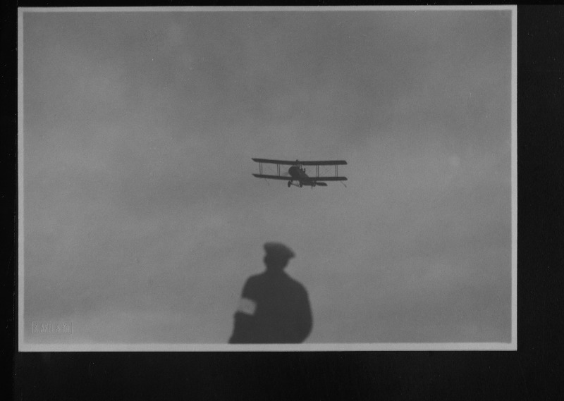 Eesti sõjaväe Otepää manöövritest osa võtnud signaliseerimisel kasutatud lennuk.