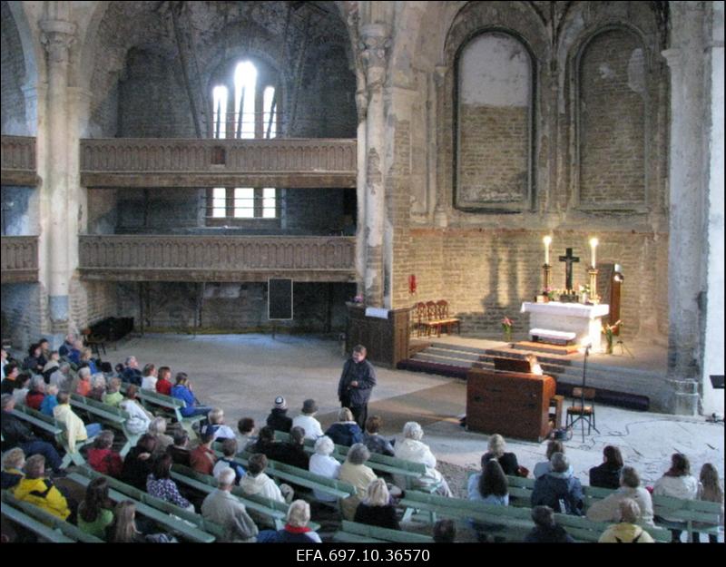Narva Aleksandri Suurkirik. Pastor Villu Jürjo.