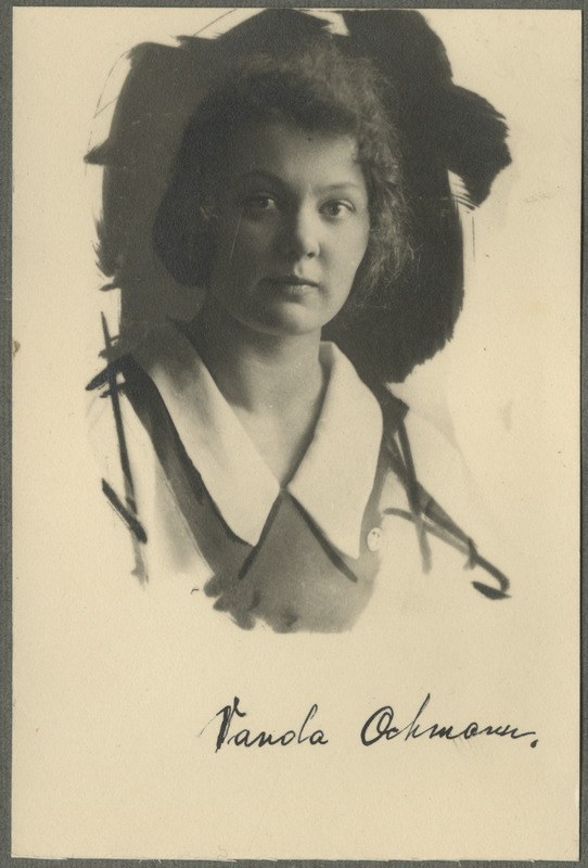 Vanda Ochmanni portree