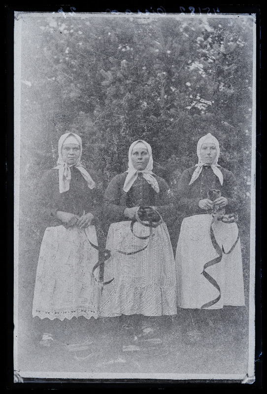 Grupp maanaisi, (15.06.1925 fotokoopia, tellija Oissaar).