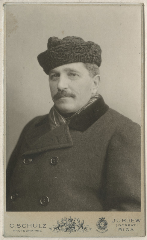 Parun Axel Taube, portreefoto