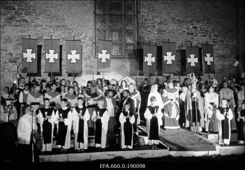 Valge Daami etendus iga-aastaste Valge Daami päevade ajal.