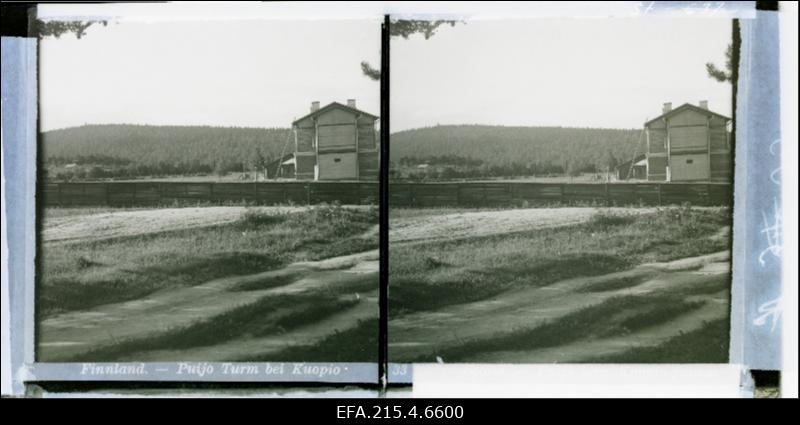 Vaade Puijo tornile Kuopios.