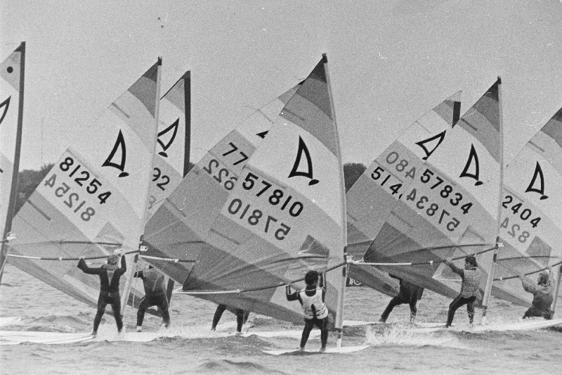 Olümpiaklassi jahid "Windgliderid" XXXII Balti regatil.