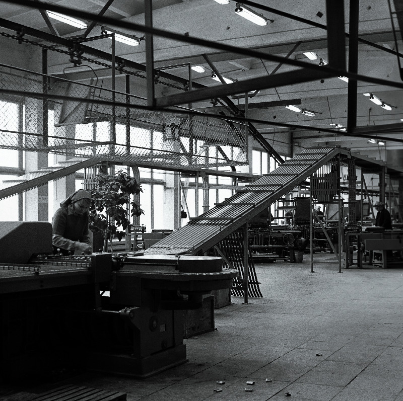 Viljandi Tuletikuvabrikus.