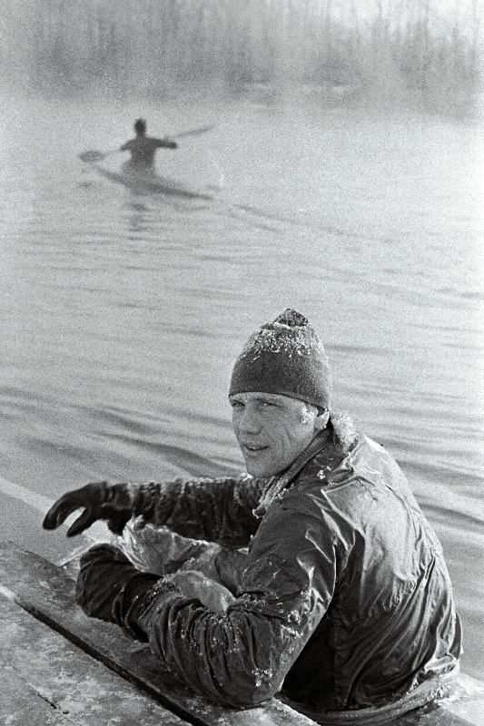 Eesti NSV aerutamiskoondise liige suurmeister Heino Kurvet.