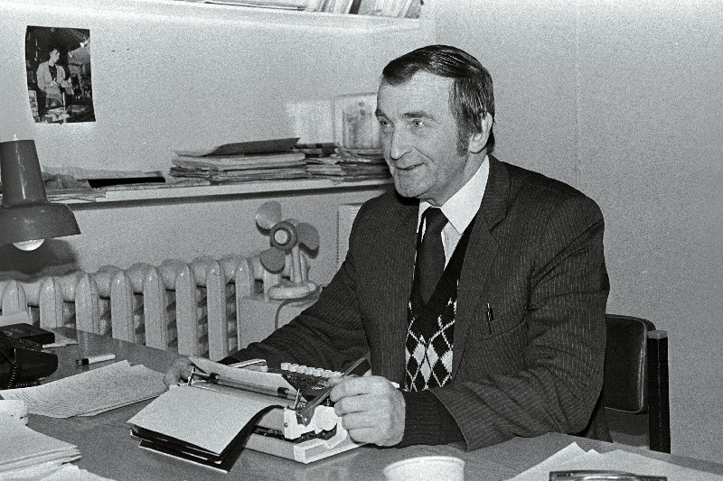 Ilmar Tamm "Valdeku" kaupluse juhataja.