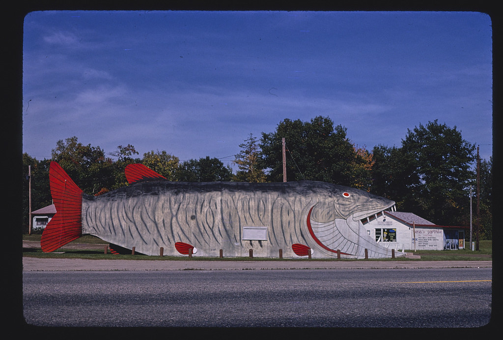 Big Fish Supper Club, horizontal view 1, Route 2, Bena, Minnesota (LOC)