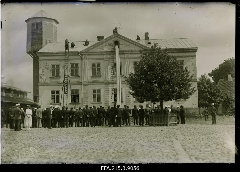 Tuletõrjeõppused Viljandis.
