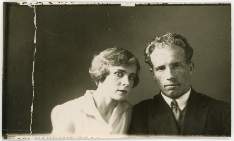 Praskovia Georgi t Palm (neiuna Abramova) ja Rudolf-Johannes Davidi p Palm