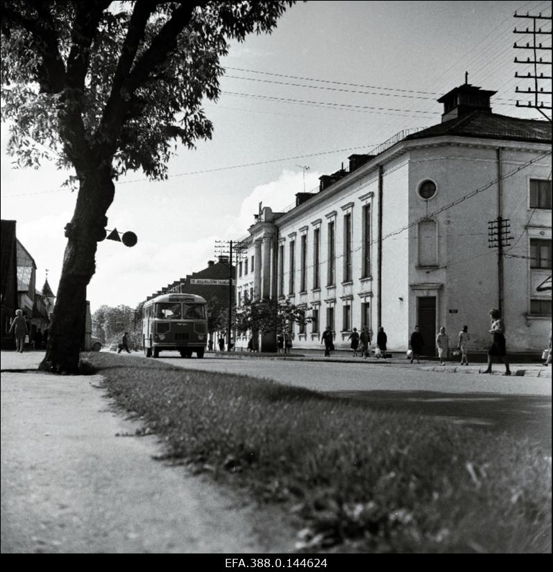 Viljandi Kultuurimaja välisvaade.