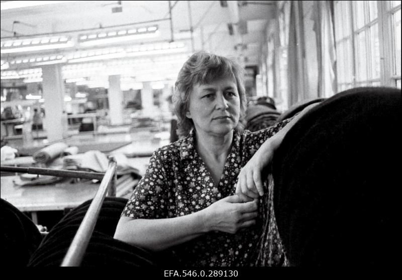 Tekstiil-Galanteriivabriku töötajad.