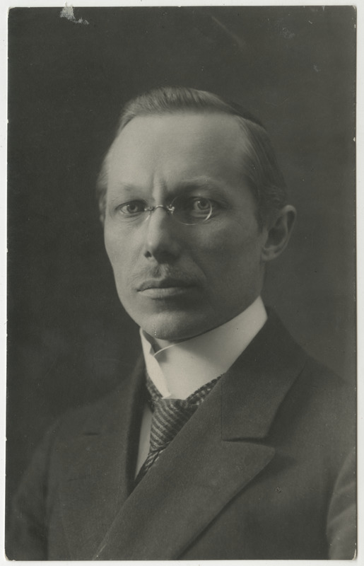 Eduard Georg Aule, poliitik ja pangandustegelane, portreefoto