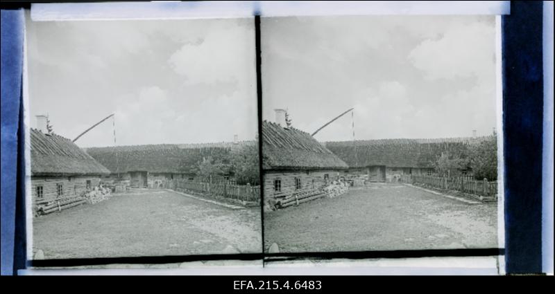 Põhja-Saaremaa taluõu.
