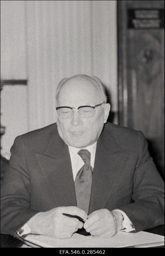 Teaduste Akadeemia teadlased.