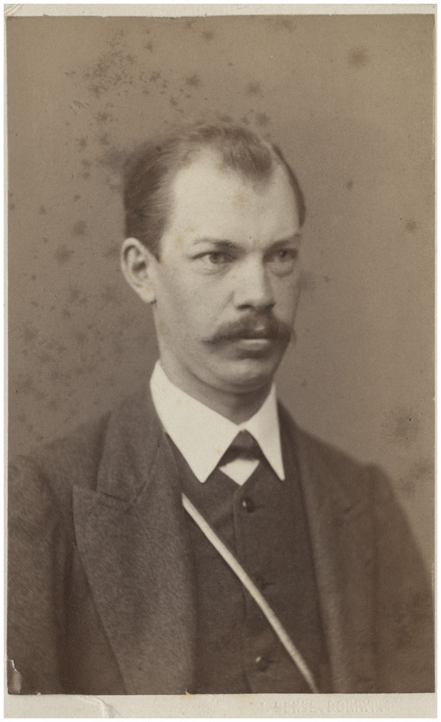 Korporatsioon "Estonia" liige Johannes Tabani, portreefoto