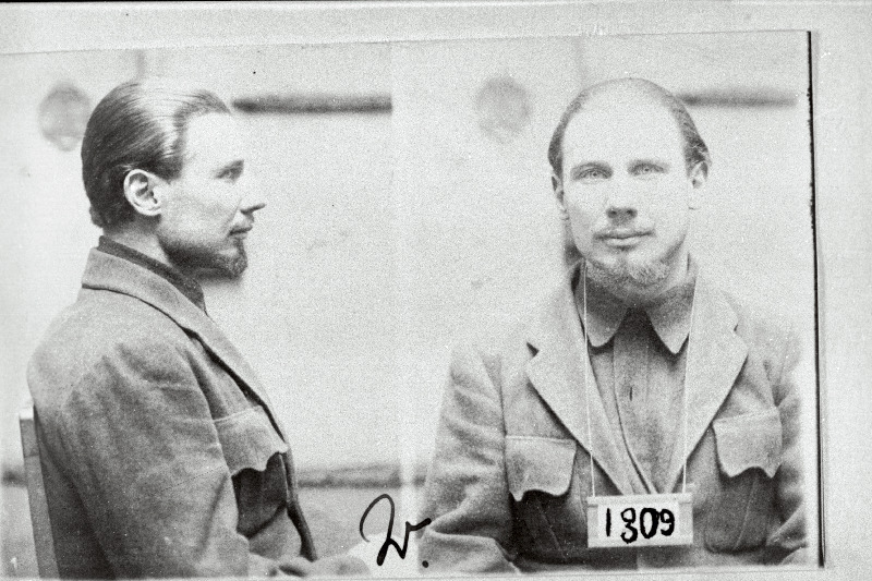 Riigivastases tegevuses süüdi mõistetud Bernhard Vilguta enne Venemaale välja saatmist.