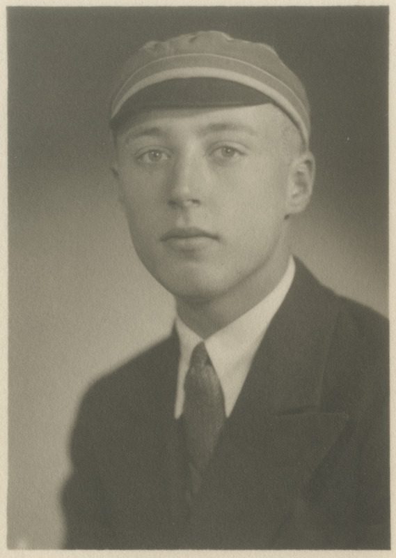 Korporatsioon "Estonia" liige parun Georg Schilling, portreefoto