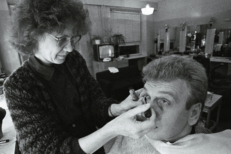 Urmas Ott Telemajas grimeerimas.
