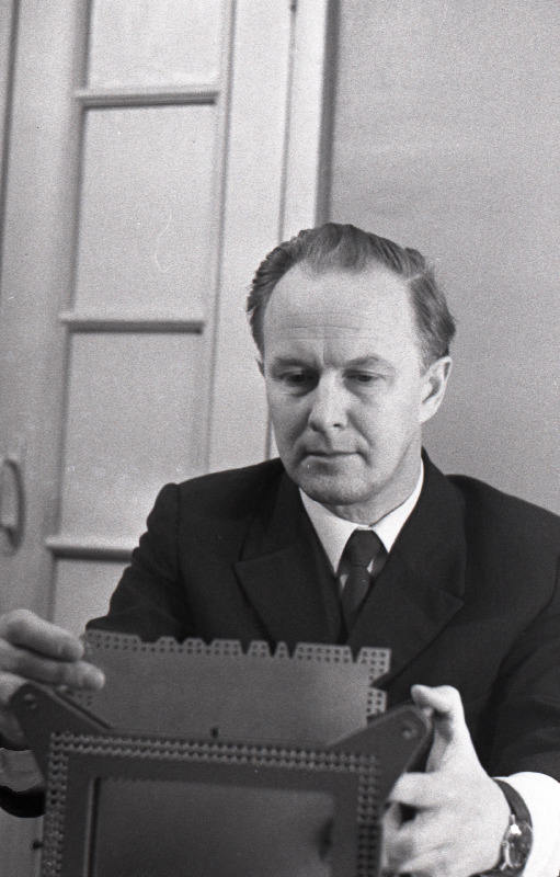 Eesti NSV Teaduste Akadeemia Geoloogia Instituudi direktor Dimitri Kaljo.