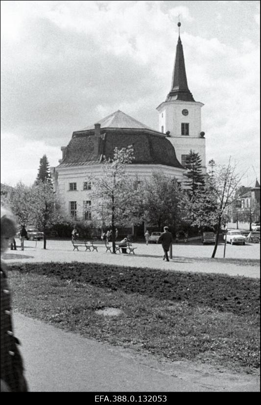 Vaade kirikule Valgas.