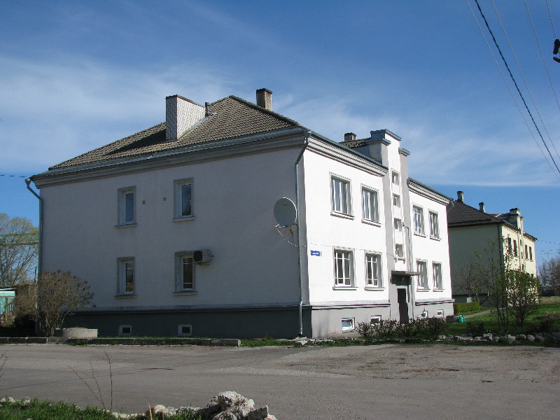 Laevastiku kvartal Paljassaares. Hooned Laevastiku tänaval.