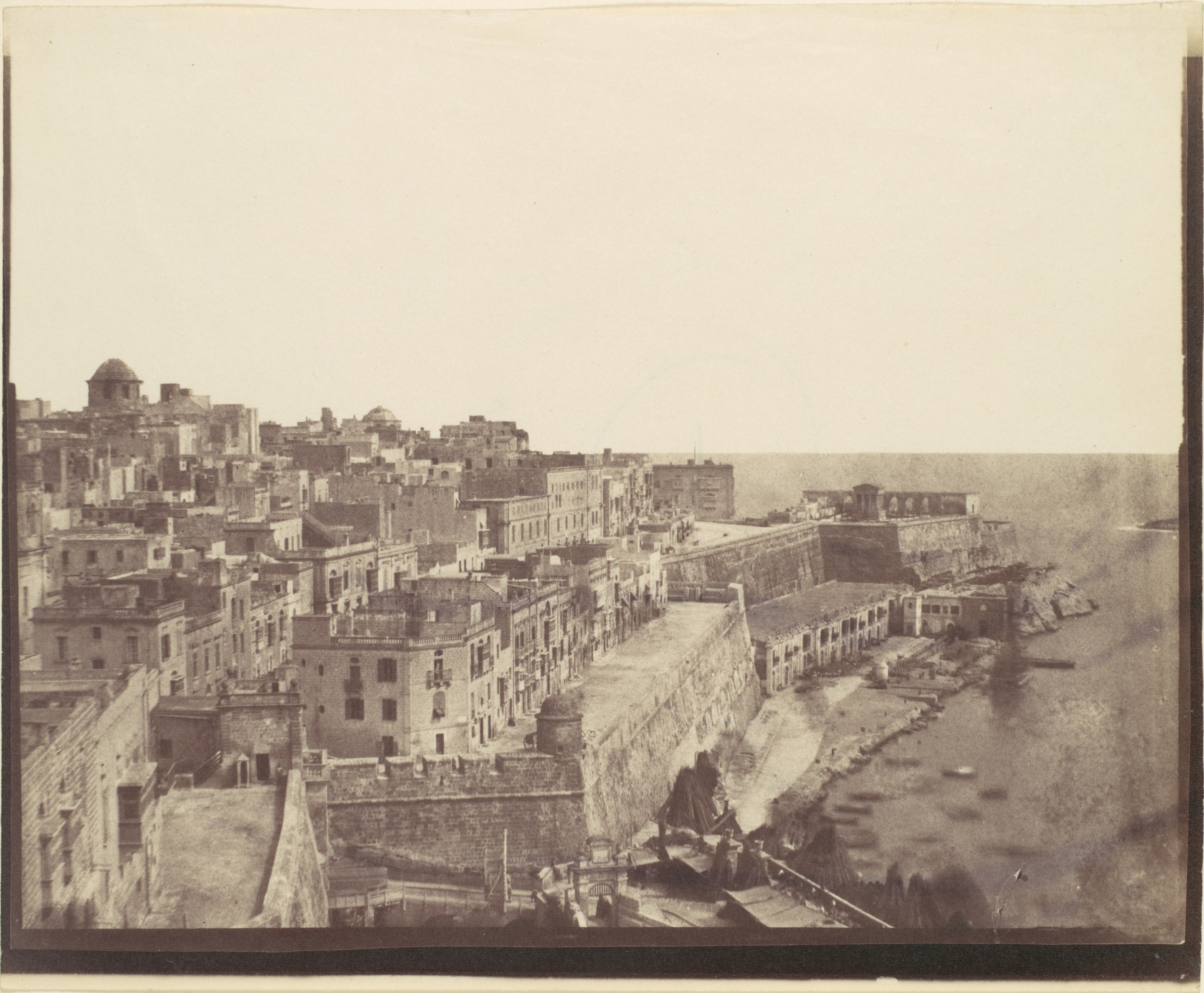[The Harbor at Valletta, Malta] - Photograph; Photographs