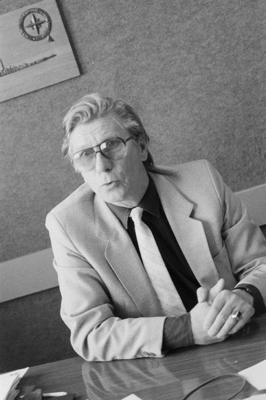 Ajalehe Rahva Hääl korrespondent Harri Treial.