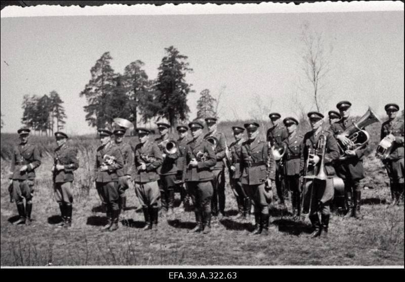 I Diviisi orkester [asutatud 23.jaanuar 1919.a.], orkestri koosseis, XX aastapäeva tähistamine.