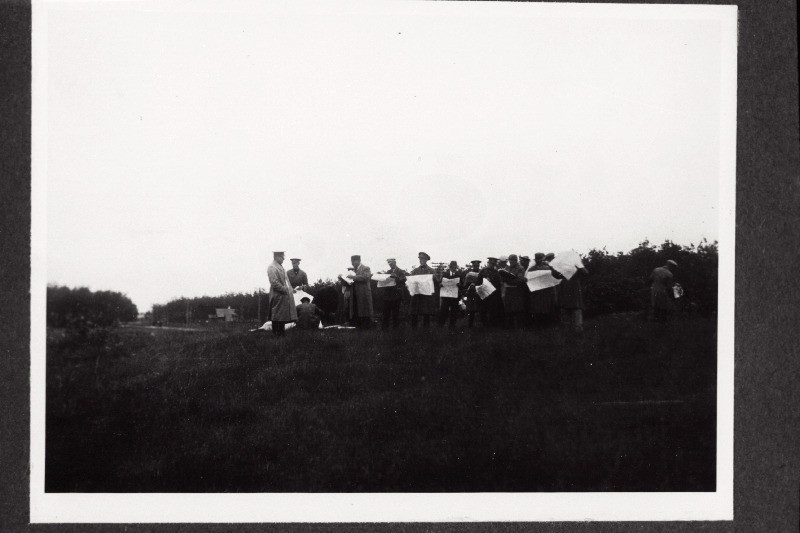 Eesti Vabariigi Scoutspataljoni tagavaraväeohvitseride kordamisõppused.