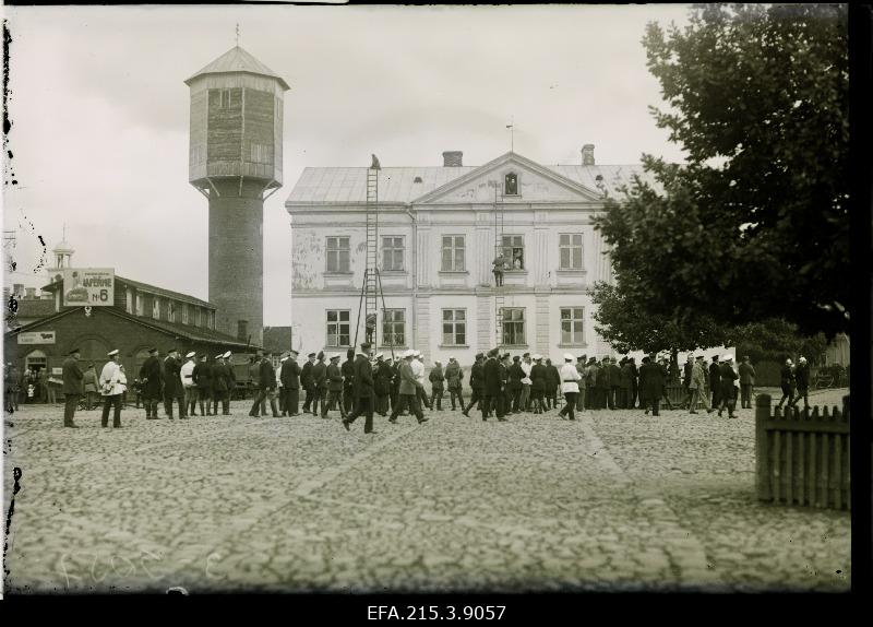 Tuletõrjeõppused Viljandis.