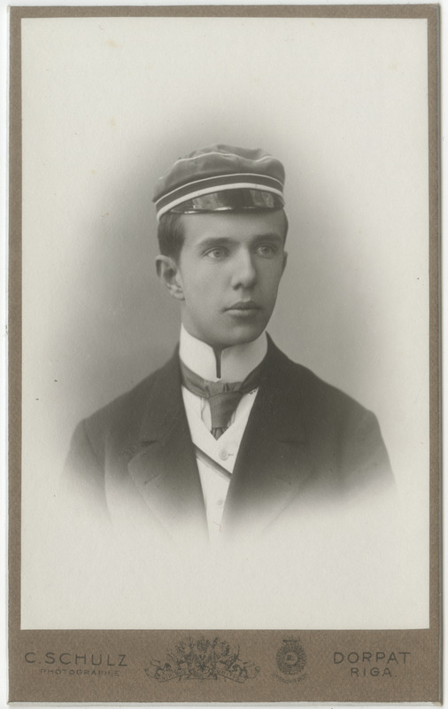 Korporatsioon "Estonia" liige Robert von Kügelgen, portreefoto