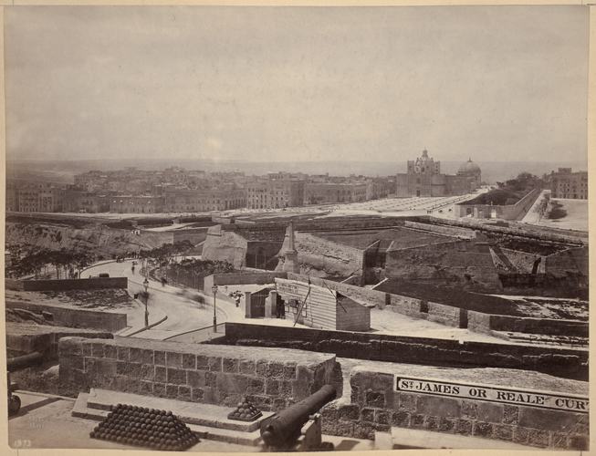 Francis Frith, Floriana from Porta Reale, Malta (No. 1973)