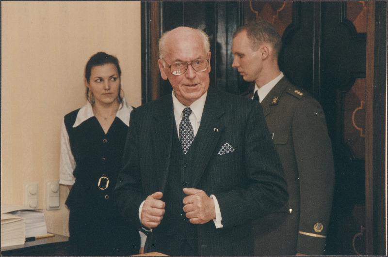 Eesti vabariigi president Lennart Meri.