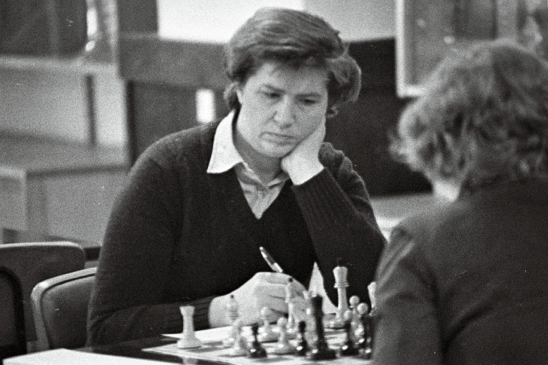 Naiste maleturniiril "Tallinn-80" esikoha võitnud Maaja Ranniku.