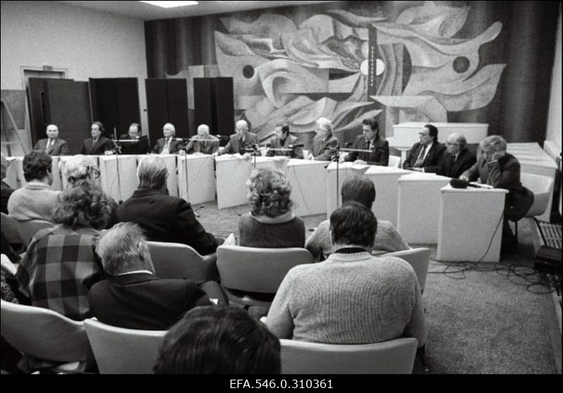 Ülemnõukogu istung.